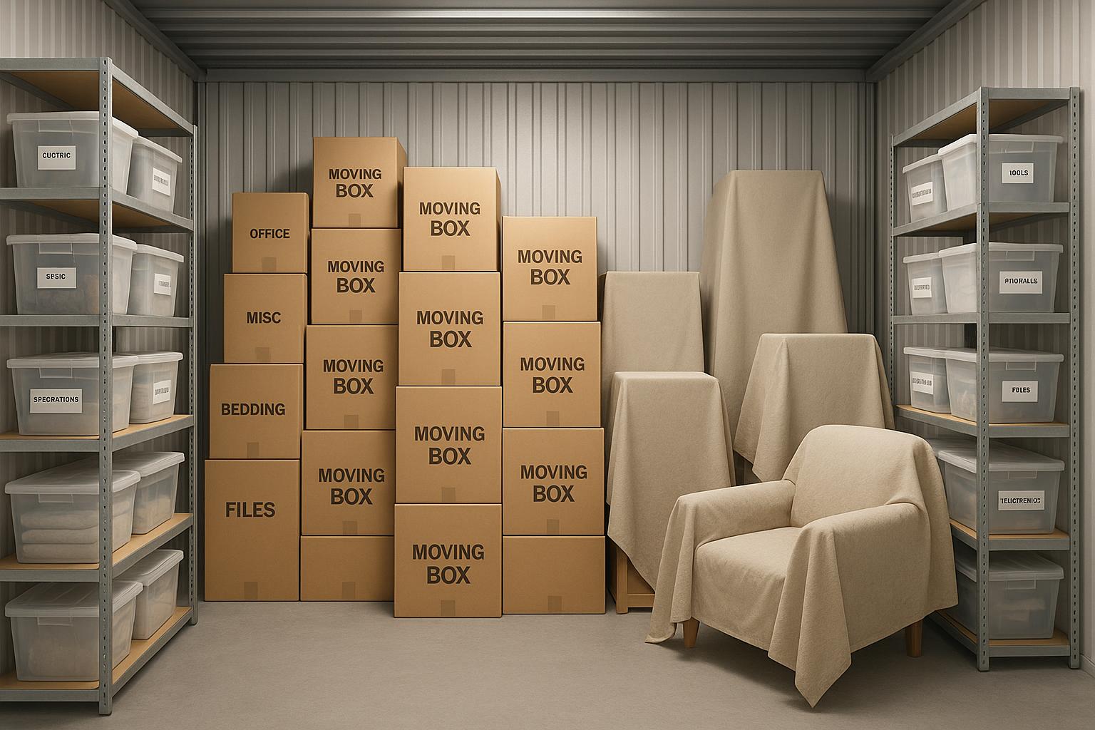 Organized storage unit